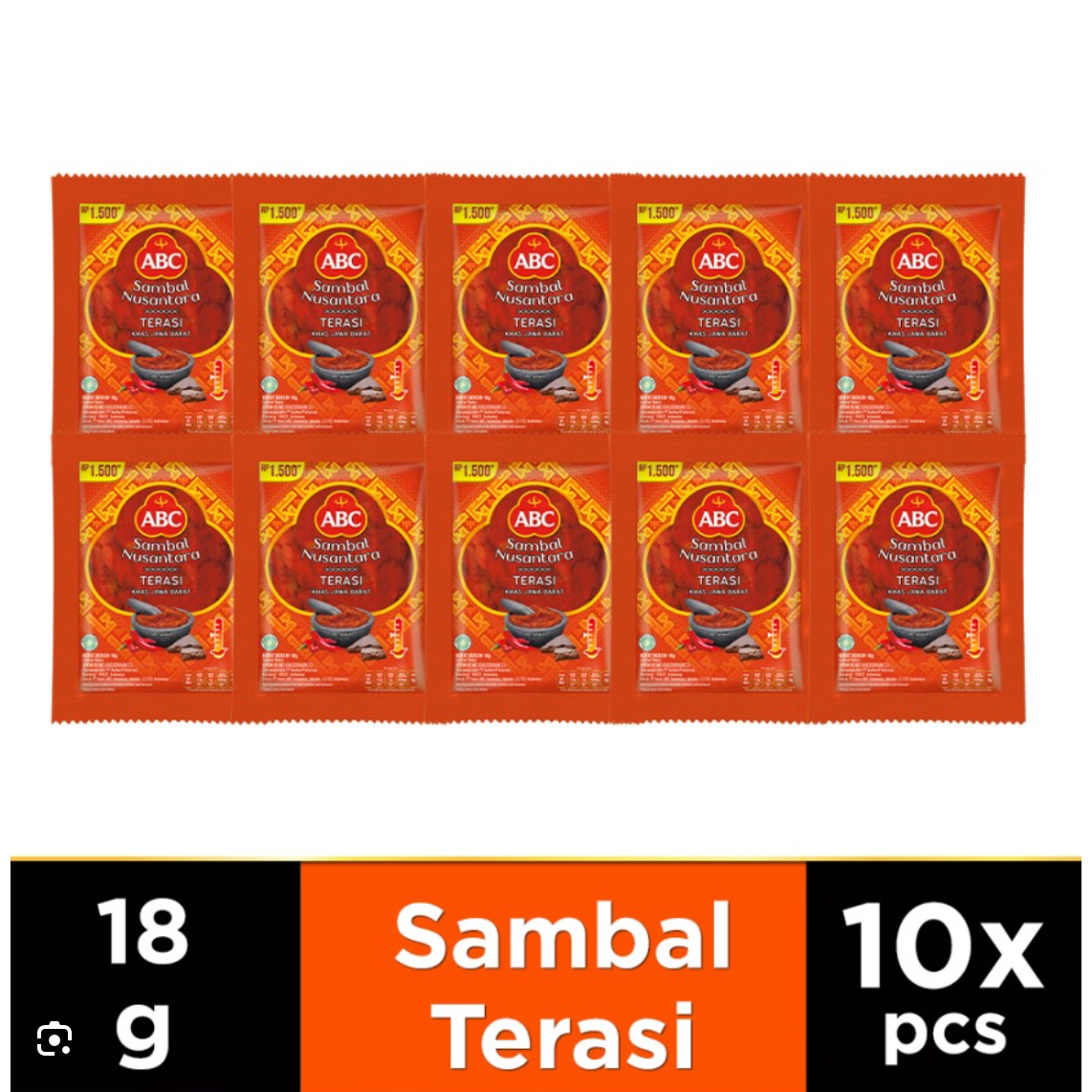 Jual Sambal Terasi Abc Sachet Isi 10 Sambel Terasi Abc Sambal