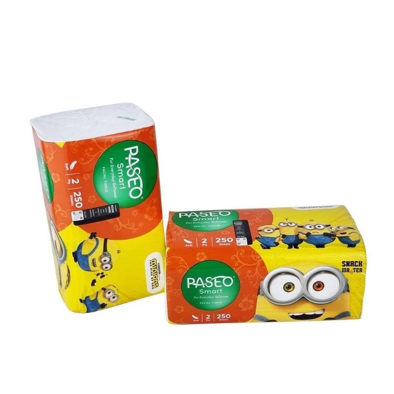 Jual Tisu Paseo Minion Sheet Facial Tissue Tissu Paseo Smart