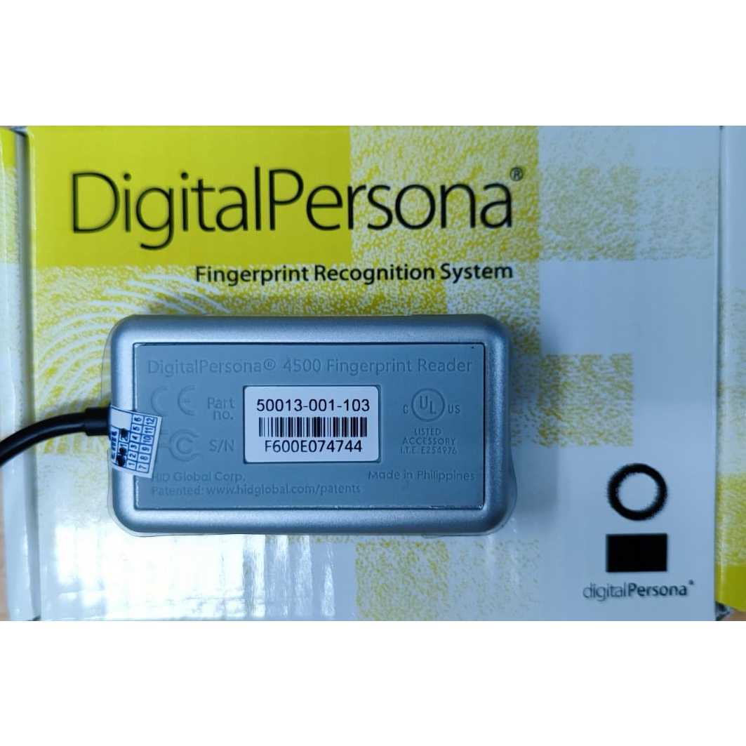 Jual Digital Persona U Are U 4500 Solution HID Usb Fingerprint Reader ...