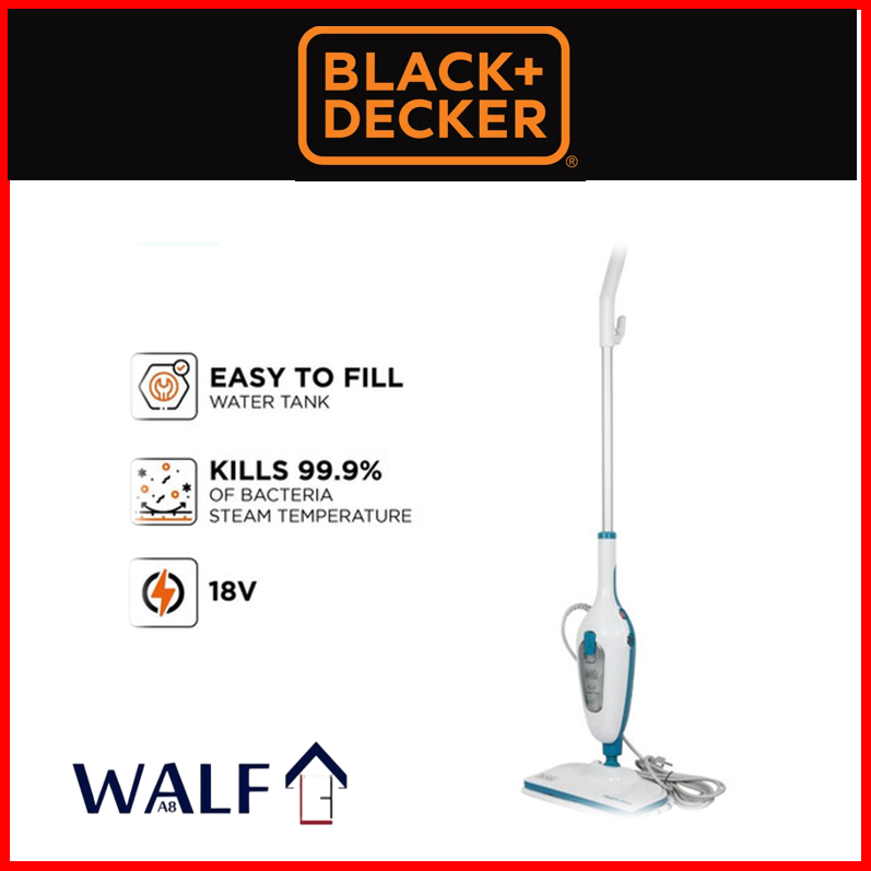 Jual Alat Pel Uap atau Steam Mop Black+Decker 1300W ( FSMH13E5 B1