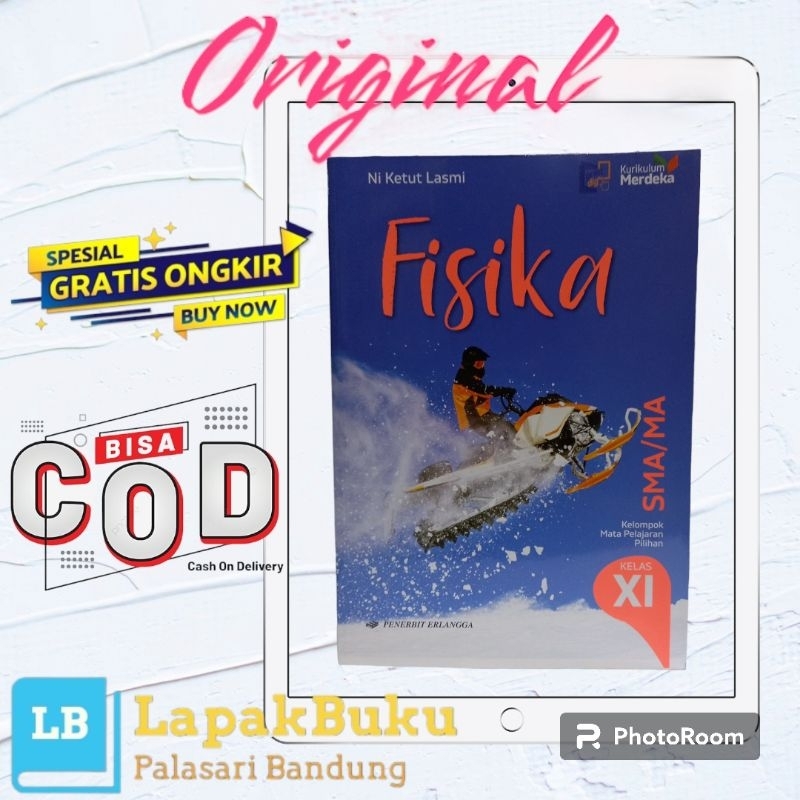 Jual Buku Fisika XI SMA Kelas 2 Kurikulum Merdeka Erlangga | Shopee ...