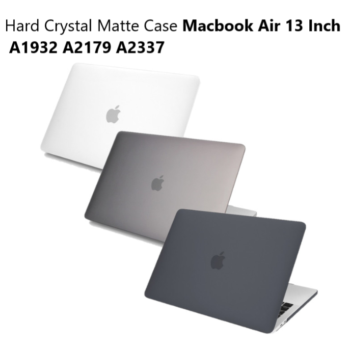 Jual Hard Crystal Matte Case Macbook Air 13 Inch A1932 A2179 A2337