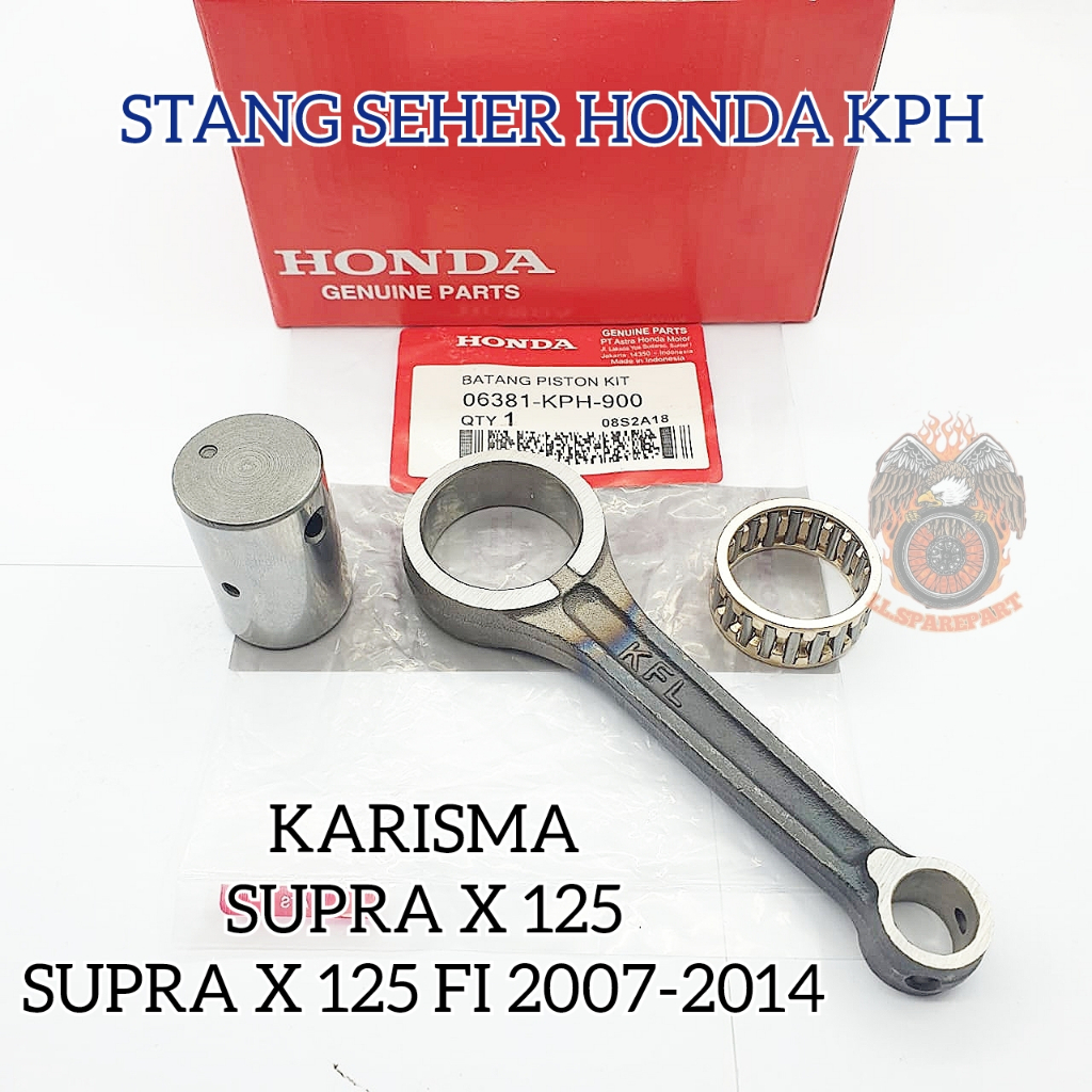 Jual STANG SEHER HONDA KPH KUALITAS ASLI ORIGINAL HONDA PRESISI CONNECTING ROD SEHER KIT SUPRA X
