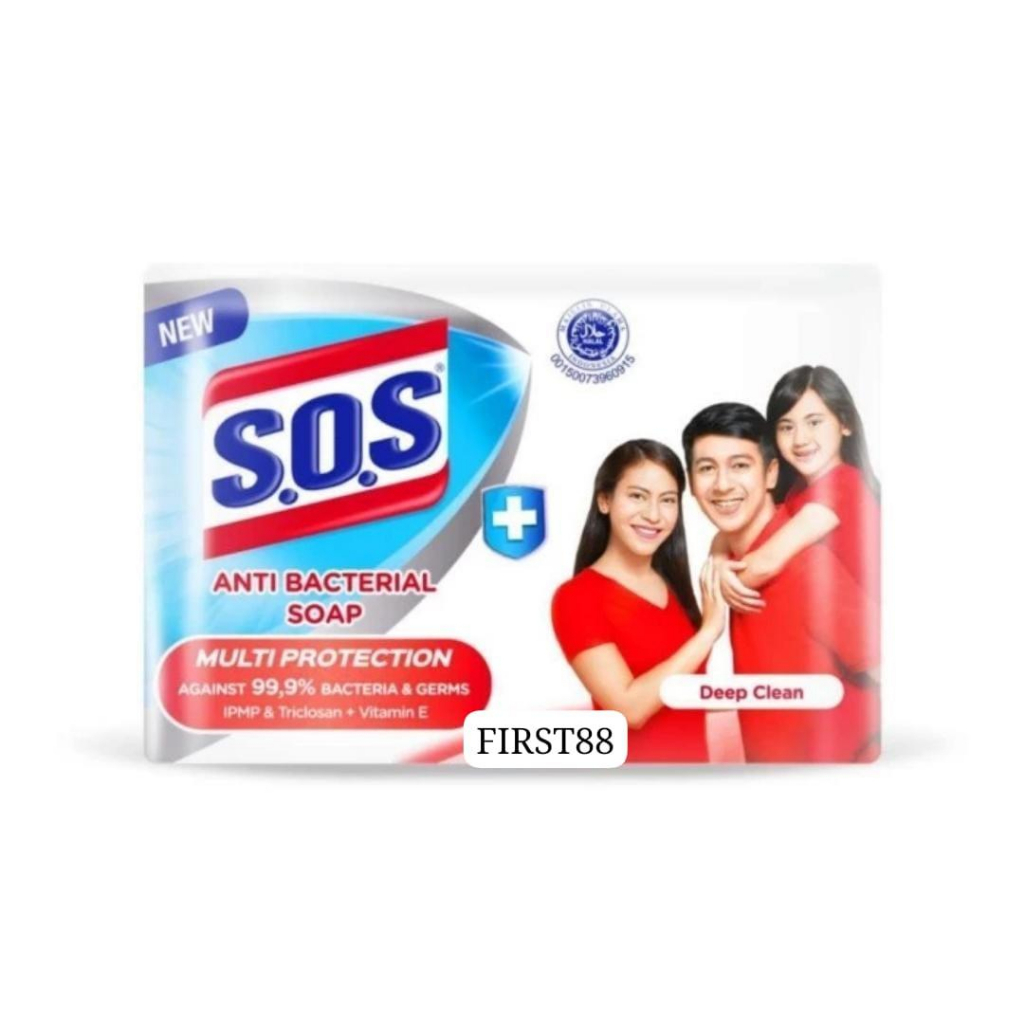 Sabun Batang - SOS Antibacterial Bar Soap 70gr