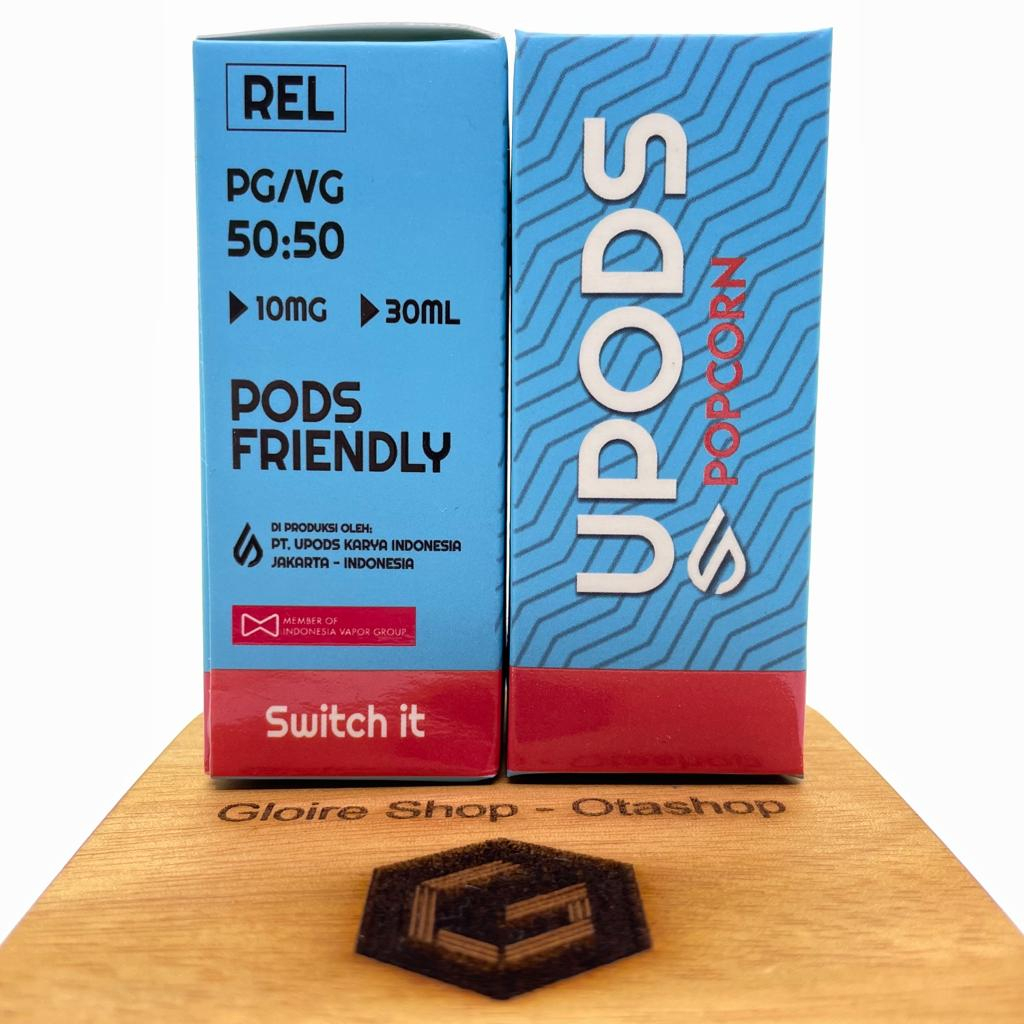 Jual Salt Nic Upods POPCORN Pods Friendly IJC 30ml 10mg liquid pod