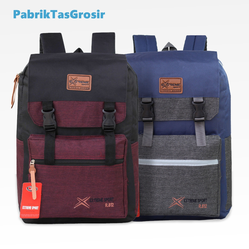 Jual Ransel Gendong Pria Backpack Punggung Distro Extreme Tas Cowo SMP ...