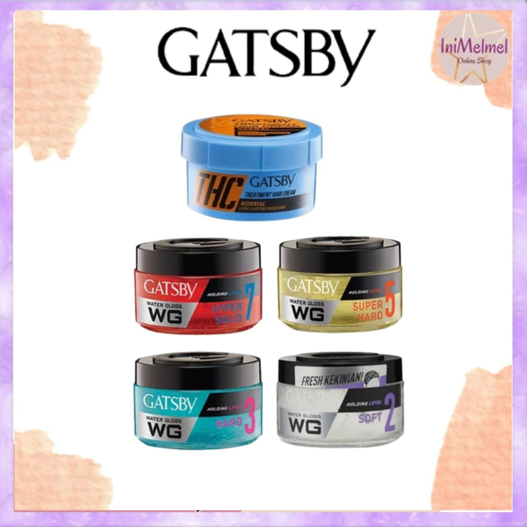 Jual Gatsby Gel Rambut Styling Wax Treatment Hair Cream Gatsby Water