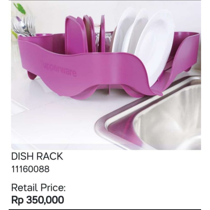 Jual dish rack tupperware peniris piring Shopee Indonesia
