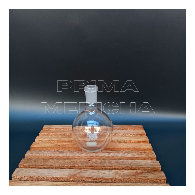 Jual PYREX Boiling Flask / Labu Alas Bulat / Labu Alas Datar | Shopee ...