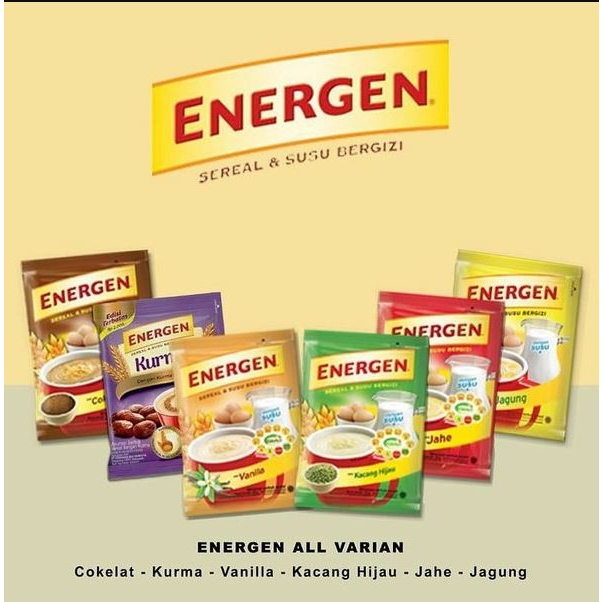 Jual Energen Sereal Sachet All Varian | Shopee Indonesia