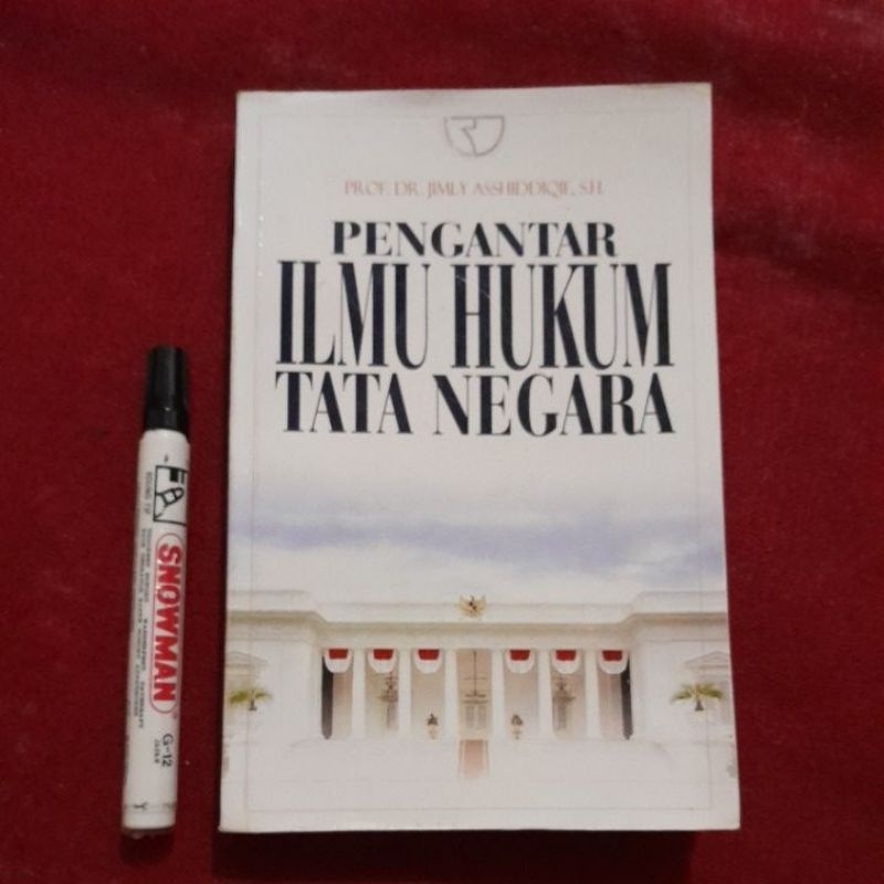 Jual Buku Pengantar Ilmu Hukum Tata Negara Jimly Asshiddiqie Shopee