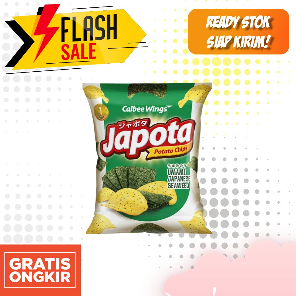 Jual Japota Potato Chips Umami Japanese Seaweed 68g Kripik Kentang