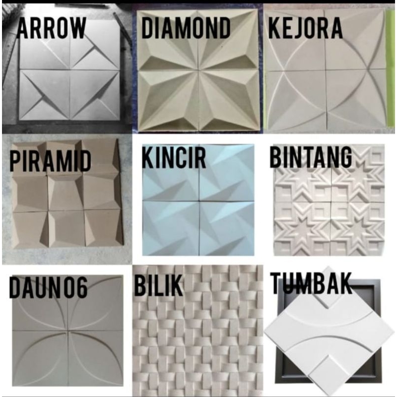 Jual roster loster Ornamen beton tempel | Shopee Indonesia
