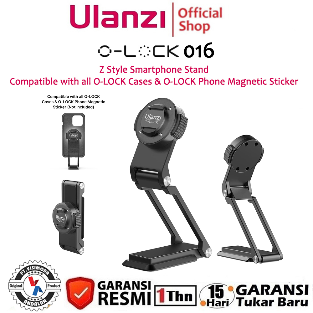 Jual Ulanzi O-LOCK 016 Z-Style Handheld / Desktop Phone Stand | Shopee ...