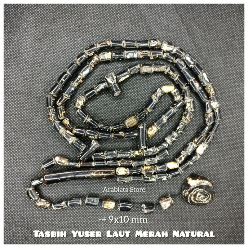 Jual Tasbih Yuser Yusr Laut Merah Natural Mentahan | Shopee Indonesia