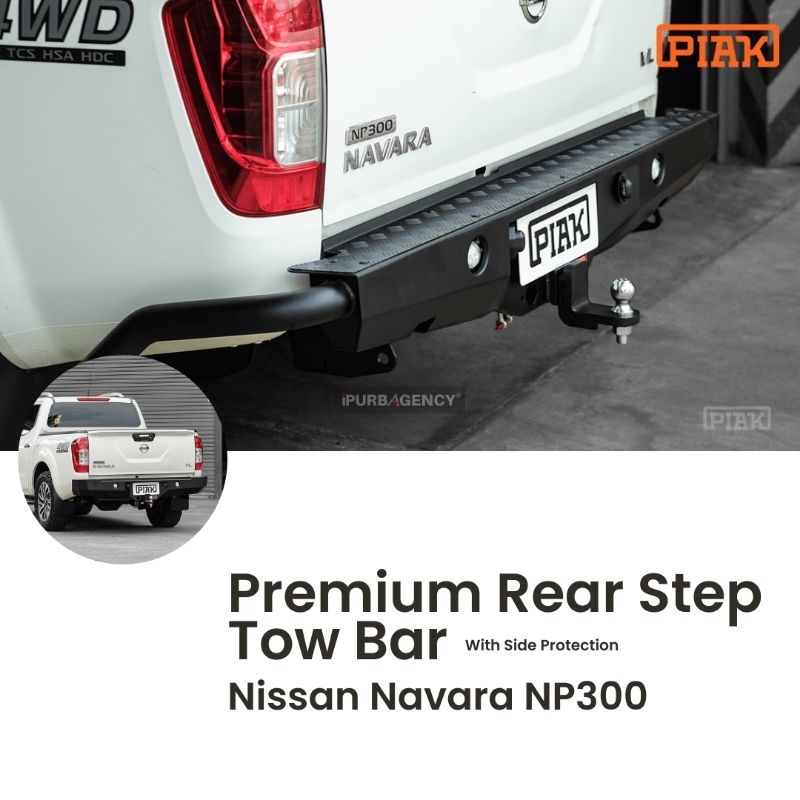 Jual Piak Premium Rear Step Tow Bar Nissan Navara NP300 | Shopee Indonesia