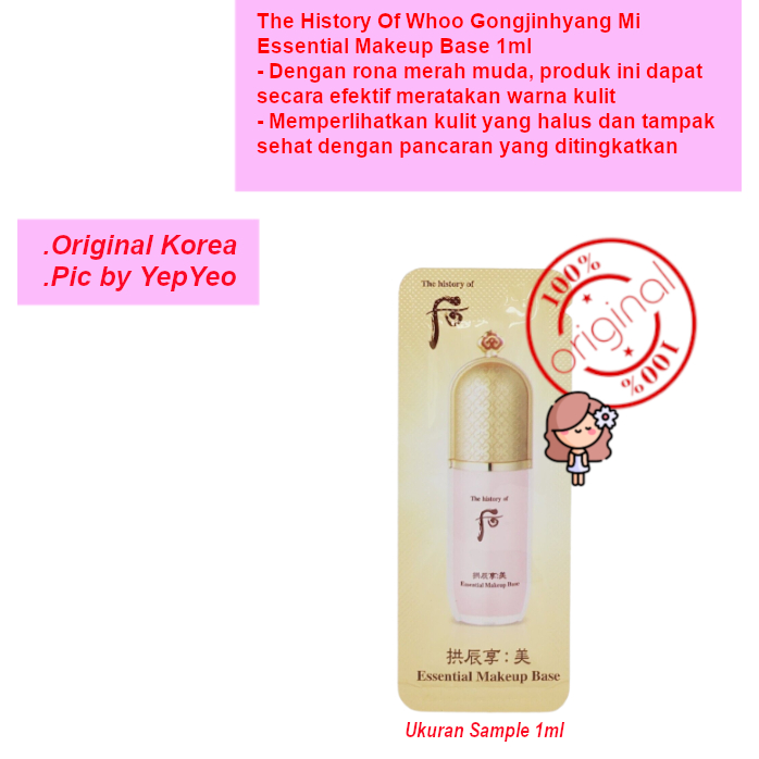 Jual sample deals history of whoo