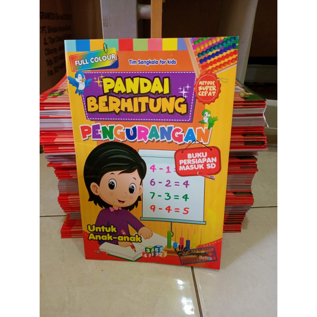 Jual Buku Aku Pandai Berhitung Pengurangan Shopee Indonesia 6858