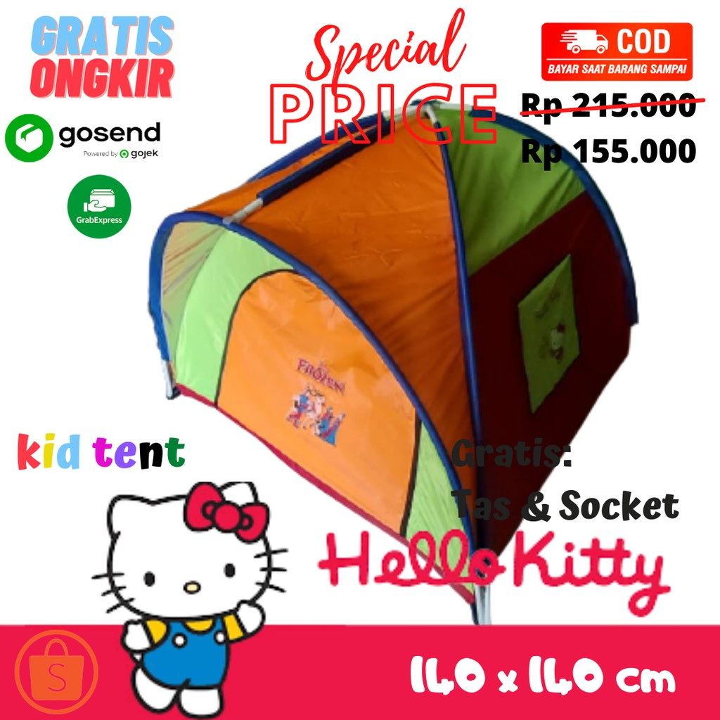 Jual Tenda Anak Ukuran 160 x 160 cm Karakter Spiderman Boboiboy - Kota  Tasikmalaya - Andstore Tenda