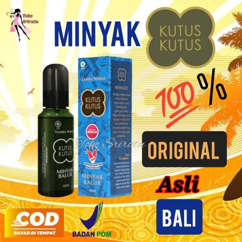 Jual Minyak Kutus Kutus Tamba Waras Minyak Kutus Kutus 100 Original