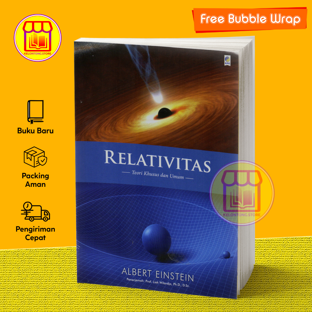 Jual Relativitas Teori Khusus Dan Umum Oleh Albert Einstein | Shopee ...