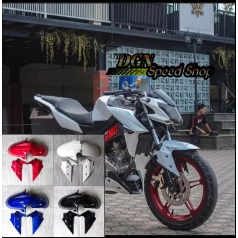 Jual Variasi Spakbor Depan Yamaha Vixion New Nvl Model Transformers Tersedia Warna Hitam Putih