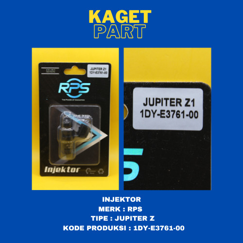 Jual INJEKTOR MERK RPS TIPE JUPITER Z1 ( 1DY - E3761 - 00 ) | Shopee ...