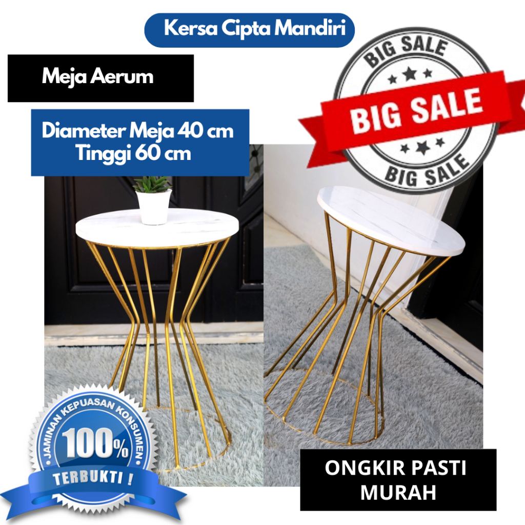 Jual Meja Tamu Minimalis Aerum | Meja Minimalis | Coffe Table | Meja
