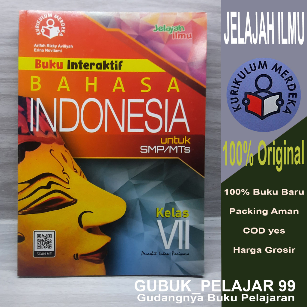 Jual Buku Interaktif BAHASA INDONESIA Untuk Kelas 7 SMP/MTs Jelajah ...