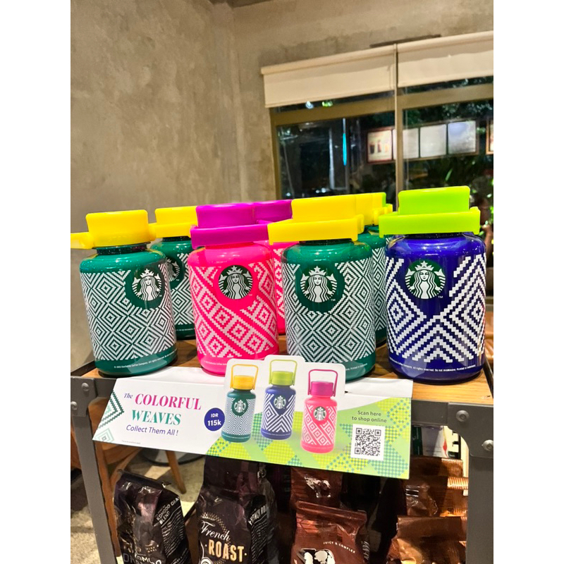 Jual Starbucks Reusable Plastic Waterbottle Starbucks Holiday