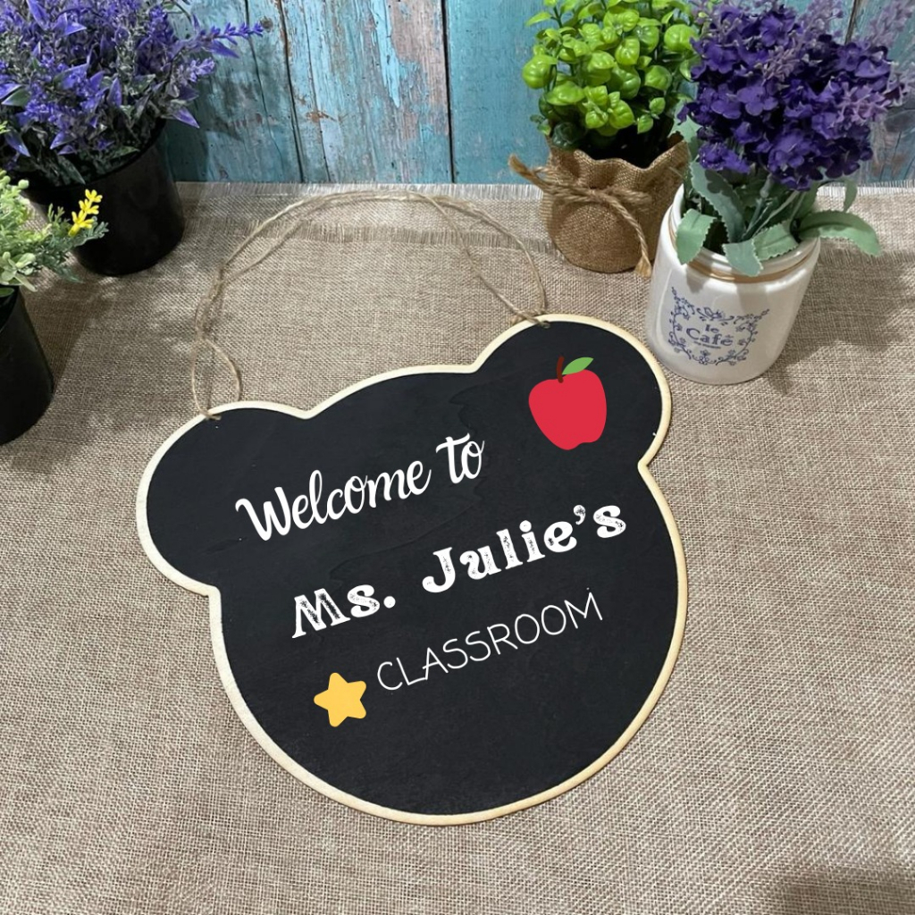 Jual Papan Signs BlackBoard Digantung Arrow Bear Kotak Event Wedding ...