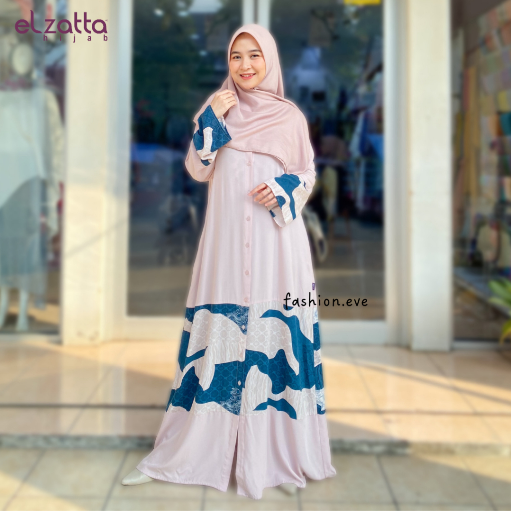 Jual GAMIS DRESS ELZATTA HIJAB BAJU MUSLIM WANITA DISKON TERBARU