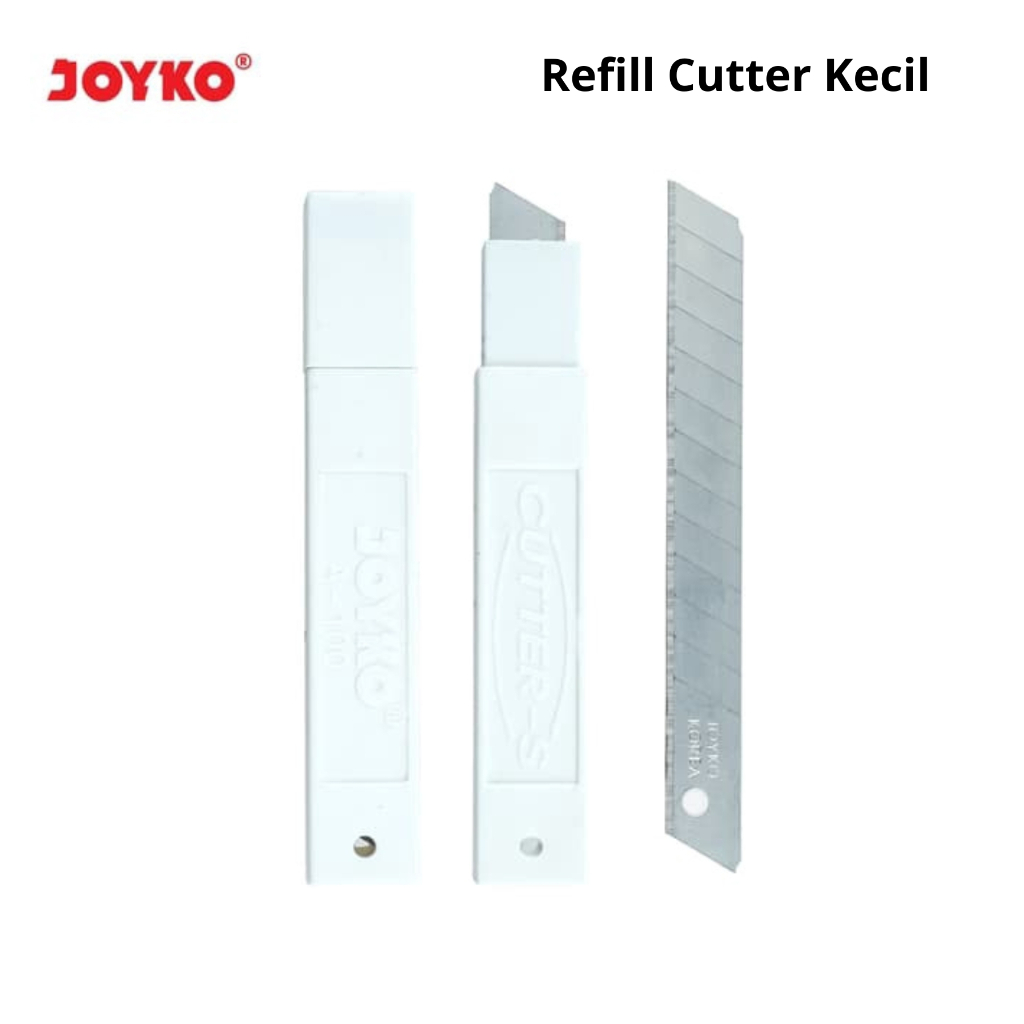 Jual Refill Isian Cutter Joyko A-100 kater kecil isi ulang cutter blade ...