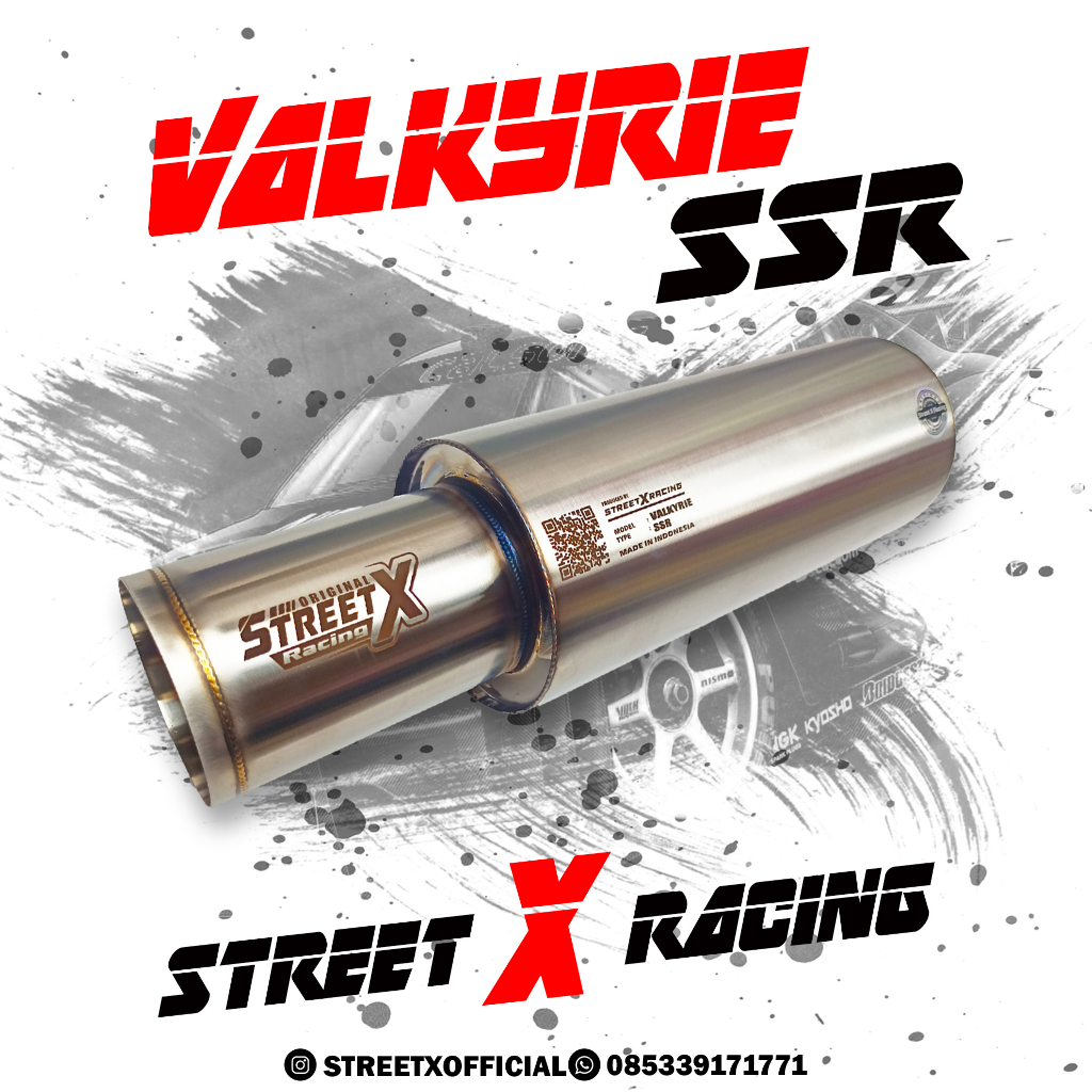 Jual Knalpot Mobil Racing Street X Racing Exhaust Tipe VALKYRIE SSR