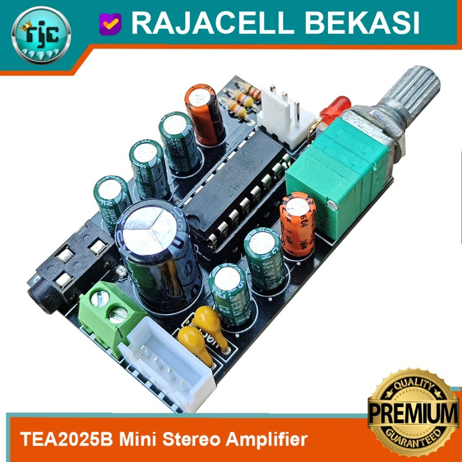 Jual Amplifier Mini TEA2025B 2.5W Stereo Audio Ampli Headphone Speaker