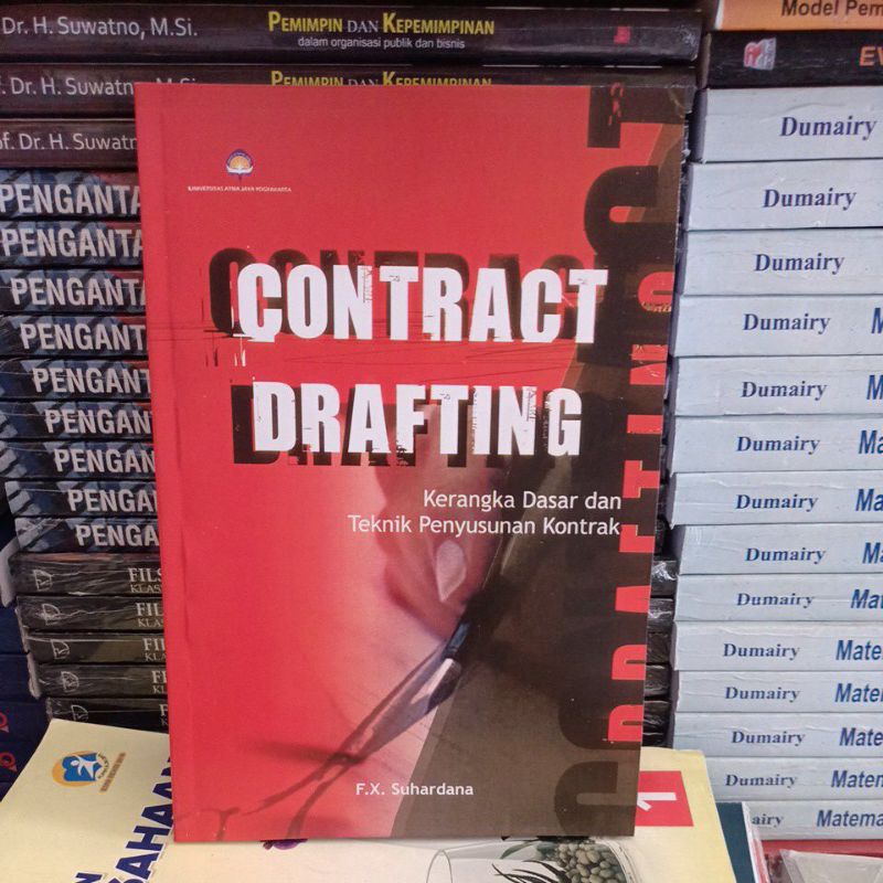 Jual Buku Contract Drafting Kerangka Dasar Dan Teknik Penyusunan ...