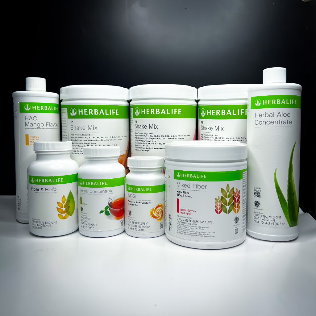 Jual PRODUK LENGKAP HERBALIFE SUPLEMEN KESEHATAN DIET HERBALIFE ...