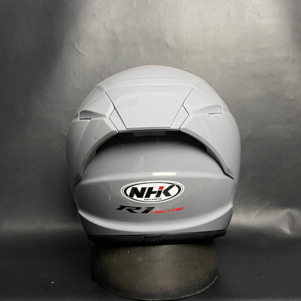 Jual HELM NHK R1 ELITE SOLID DIM GREY GLOSSY HALF FACE NHK ELITE ...