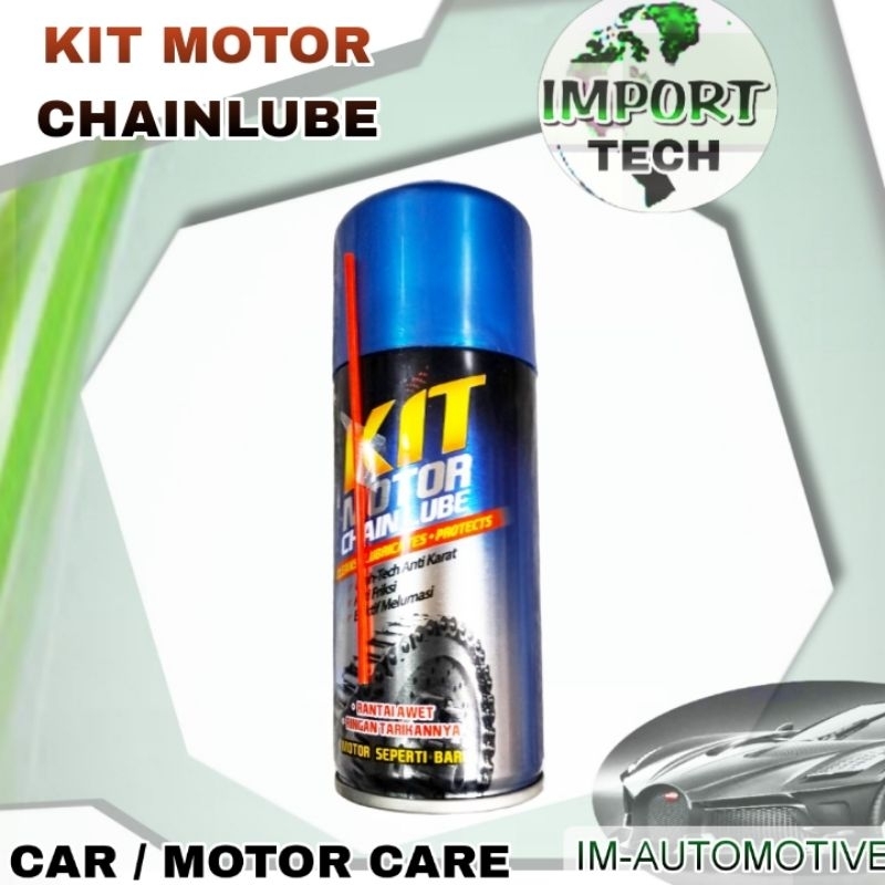 Jual Kit Motor Chain Lube Aerosol 110ml Pelumas Rantai Serbaguna