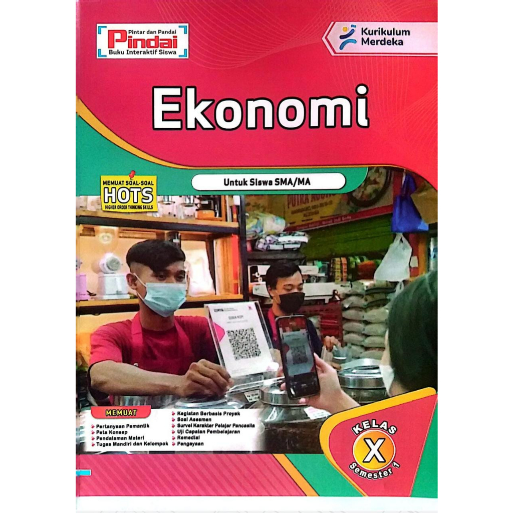 Jual Buku LKS Ekonomi Kelas 10 SMA/MA Kurikulum Merdeka Semester 1 ...