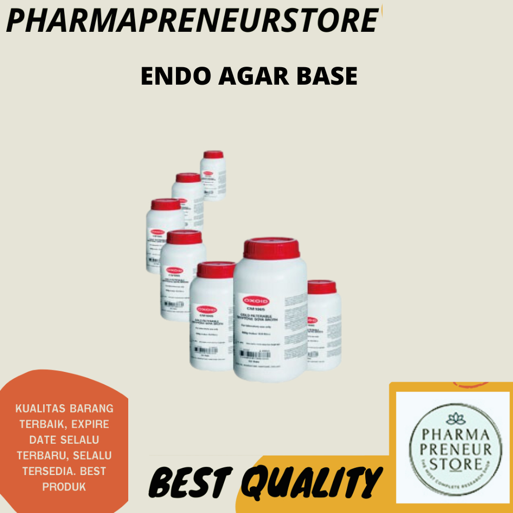 Jual ENDO AGAR BASE 500 GRAM OXOID BEST QUALITY | Shopee Indonesia