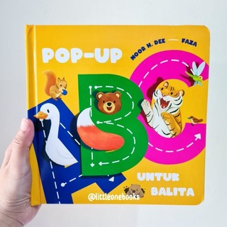 Jual Pop Up ABC / alphabet pop up book / buku pop up anak belajar huruf ...