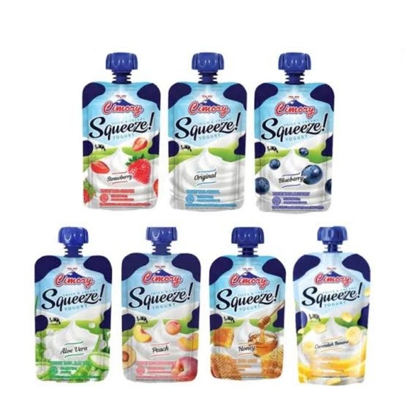 Jual Cimory Yoghurt Squeeze 120gr | Shopee Indonesia