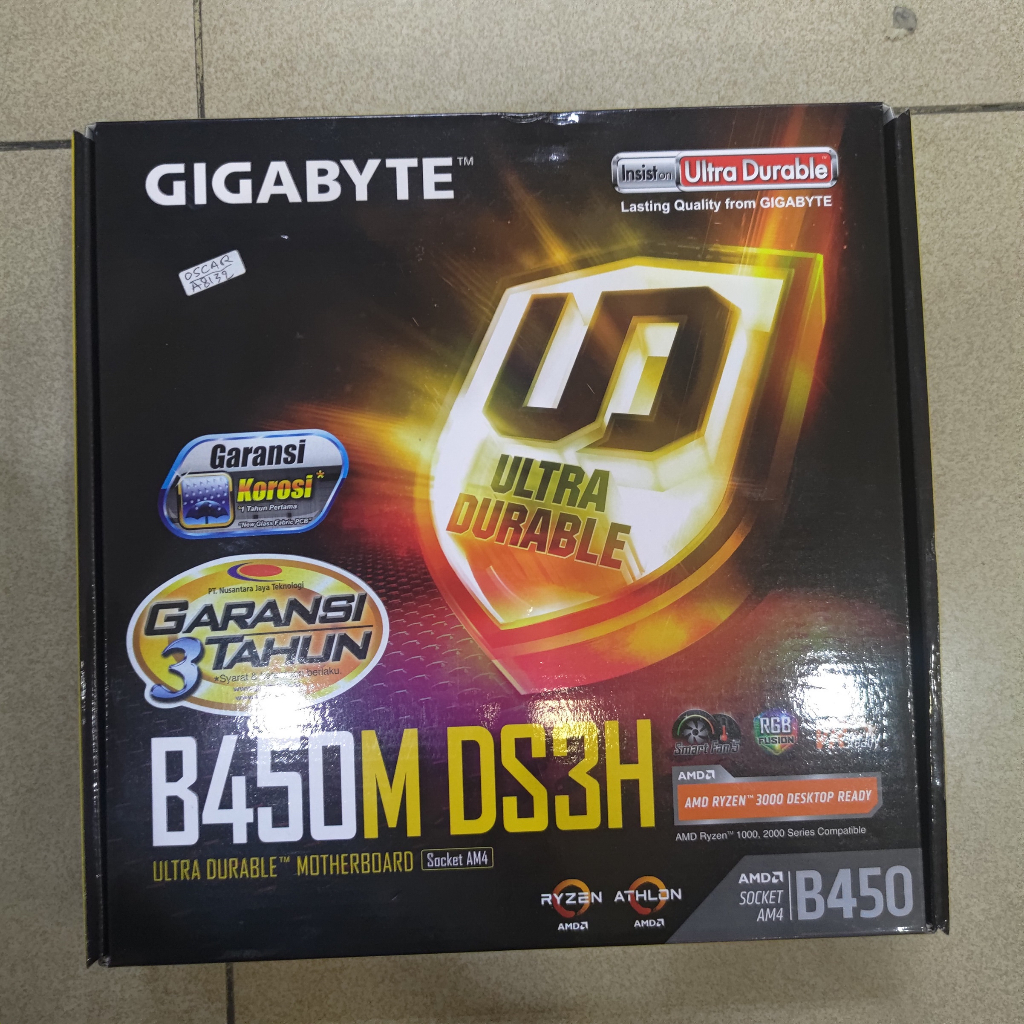 Jual GIGABYTE B450M DS3H AM4 AMD B450 DDR4 Ryzen | Shopee Indonesia