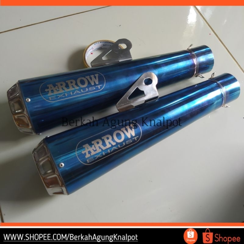 Jual Exhaust ARROW Universal inlet 50/51mm | Shopee Indonesia