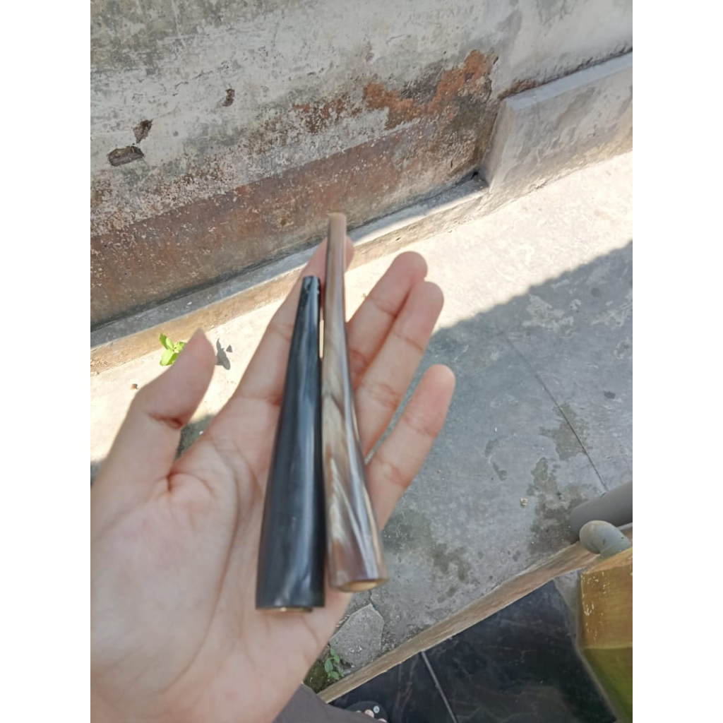 Jual once pipa rokok tanduk kerbau variasi 10-15cm | Shopee Indonesia