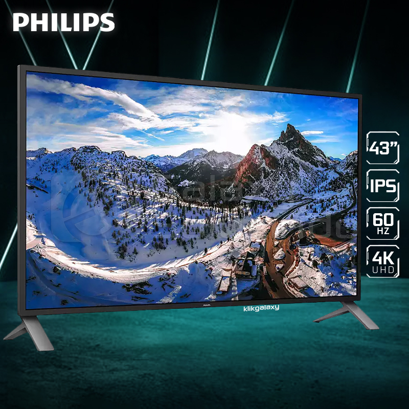Jual Philips 438P1/70 43" IPS 4K UHD 60Hz Business Monitor Shopee