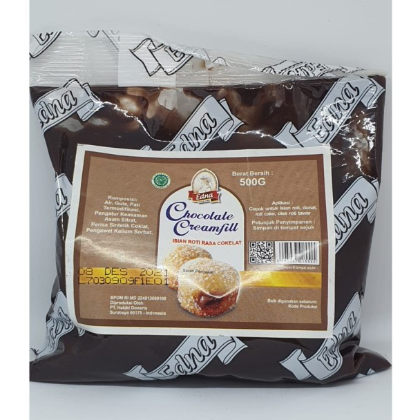 Jual Edna Creamfill Filling Isian Roti 500gr Vanilla / Durian ...