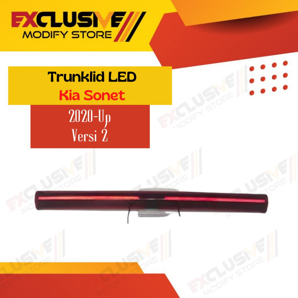 Jual TRUNKLID LED KIA SONET 2022 - UP VERSI 2 WELCOME LIGHT ANIMATION ...