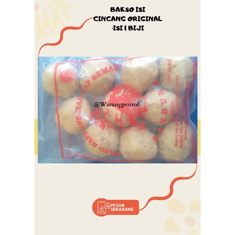 Jual Bakso Isi Cincang Original Bakso Semar Bakso Sapi Cod Terjangkau